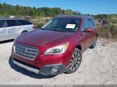 Lot #2995297560 2015 SUBARU OUTBACK 2.5I LIMITED