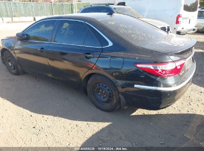 Lot #2995297547 2015 TOYOTA CAMRY LE