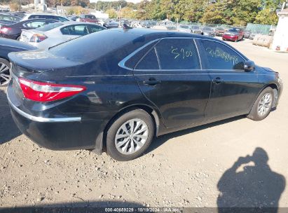 Lot #2995297547 2015 TOYOTA CAMRY LE