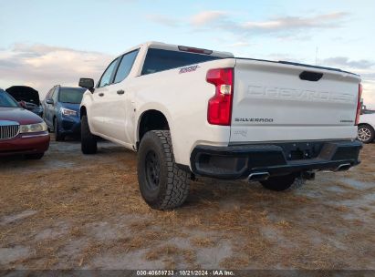 Lot #2995297507 2020 CHEVROLET SILVERADO 1500 4WD  SHORT BED CUSTOM TRAIL BOSS