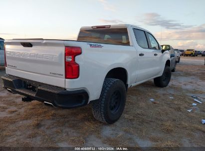 Lot #2995297507 2020 CHEVROLET SILVERADO 1500 4WD  SHORT BED CUSTOM TRAIL BOSS