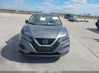 Lot #2992819485 2021 NISSAN ROGUE SPORT S AWD XTRONIC CVT