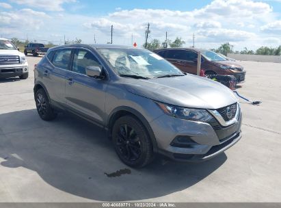 Lot #2992819485 2021 NISSAN ROGUE SPORT S AWD XTRONIC CVT