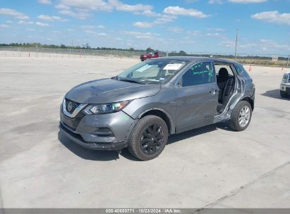 Lot #2992819485 2021 NISSAN ROGUE SPORT S AWD XTRONIC CVT