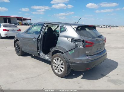 Lot #2992819485 2021 NISSAN ROGUE SPORT S AWD XTRONIC CVT