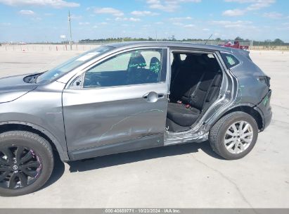 Lot #2992819485 2021 NISSAN ROGUE SPORT S AWD XTRONIC CVT