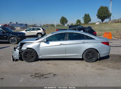 Lot #3053064370 2013 HYUNDAI SONATA GLS