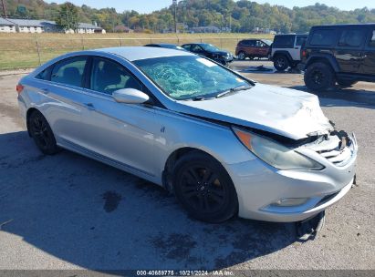 Lot #3053064370 2013 HYUNDAI SONATA GLS