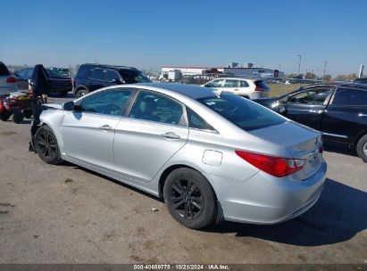 Lot #3053064370 2013 HYUNDAI SONATA GLS