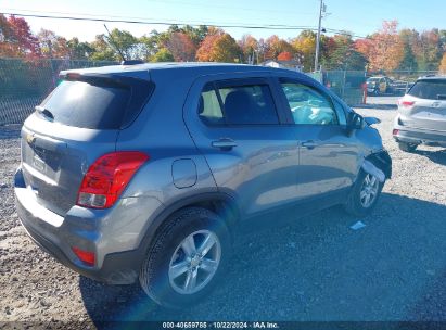 Lot #3035075736 2020 CHEVROLET TRAX AWD LS