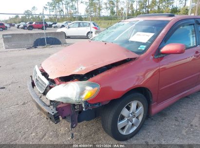 Lot #2995297502 2006 TOYOTA COROLLA S