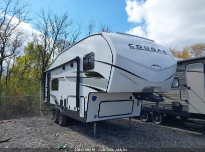 Lot #3056070643 2024 KEYSTONE COUGAR 26' 5TH WHEEL CAMPER