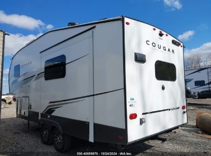 Lot #3056070643 2024 KEYSTONE COUGAR 26' 5TH WHEEL CAMPER