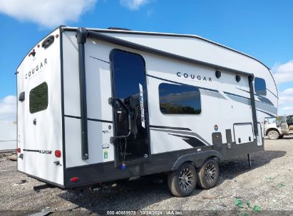 Lot #3056070643 2024 KEYSTONE COUGAR 26' 5TH WHEEL CAMPER