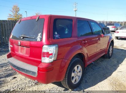 Lot #2992823502 2009 MERCURY MARINER V6