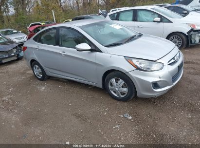 Lot #3035075730 2012 HYUNDAI ACCENT GLS