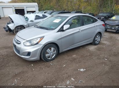 Lot #3035075730 2012 HYUNDAI ACCENT GLS