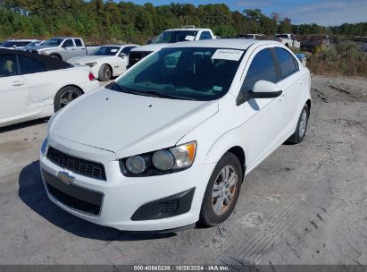 Lot #3052076407 2015 CHEVROLET SONIC LT AUTO