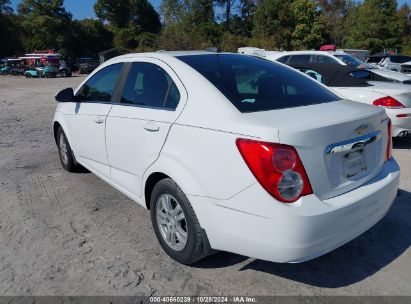 Lot #3052076407 2015 CHEVROLET SONIC LT AUTO