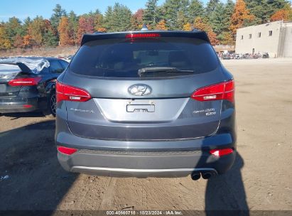 Lot #3018515102 2014 HYUNDAI SANTA FE SPORT 2.0L TURBO