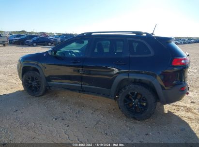 Lot #2996535539 2017 JEEP CHEROKEE TRAILHAWK L PLUS 4X4