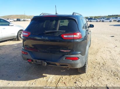 Lot #2996535539 2017 JEEP CHEROKEE TRAILHAWK L PLUS 4X4