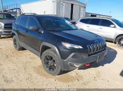 Lot #2996535539 2017 JEEP CHEROKEE TRAILHAWK L PLUS 4X4