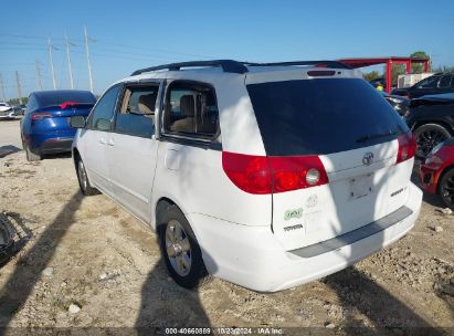 Lot #2995297427 2006 TOYOTA SIENNA LE