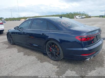 Lot #2992833641 2023 AUDI S8 TFSI QUATTRO TIPTRONIC