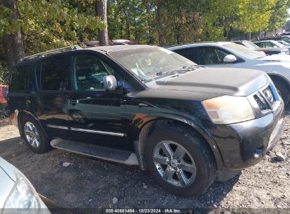 Lot #3035075710 2011 NISSAN ARMADA PLATINUM