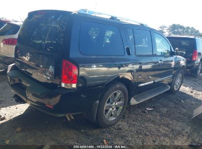 Lot #3035075710 2011 NISSAN ARMADA PLATINUM