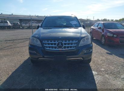 Lot #2992829510 2011 MERCEDES-BENZ ML 350 4MATIC