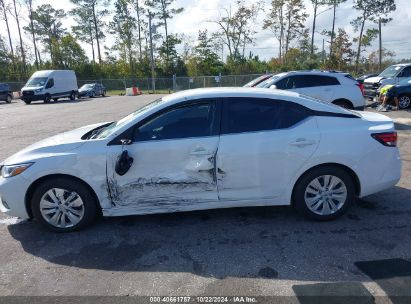 Lot #2995297783 2023 NISSAN SENTRA S XTRONIC CVT