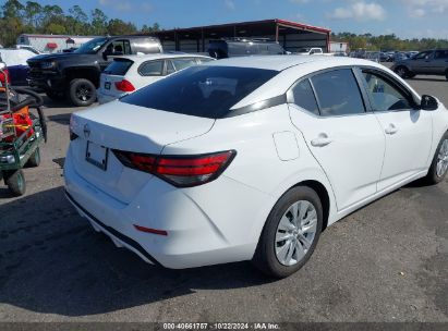 Lot #2995297783 2023 NISSAN SENTRA S XTRONIC CVT