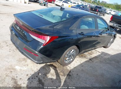 Lot #2996536339 2024 HYUNDAI ELANTRA SEL