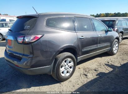 Lot #3035075701 2014 CHEVROLET TRAVERSE LS