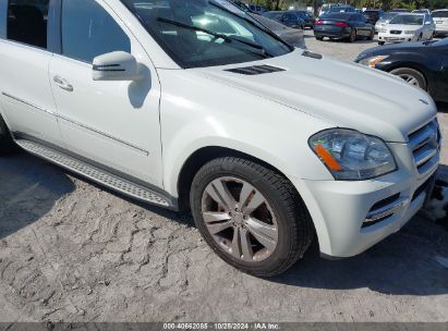 Lot #3037547527 2012 MERCEDES-BENZ GL 450 4MATIC