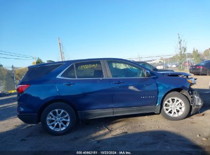 Lot #2995297764 2021 CHEVROLET EQUINOX FWD LT