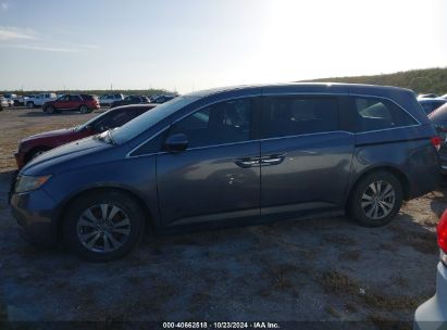 Lot #3035075691 2016 HONDA ODYSSEY EX-L