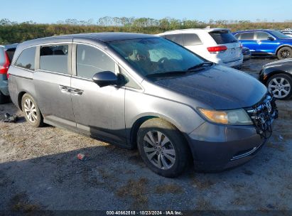 Lot #3035075691 2016 HONDA ODYSSEY EX-L