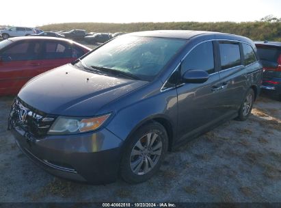 Lot #3035075691 2016 HONDA ODYSSEY EX-L