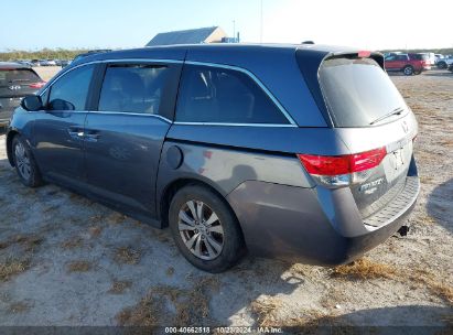 Lot #3035075691 2016 HONDA ODYSSEY EX-L