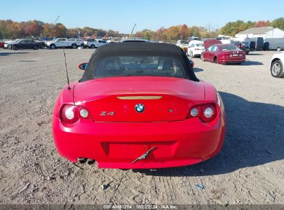 Lot #2995297742 2005 BMW Z4 2.5I