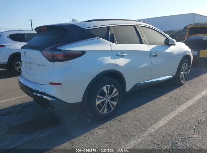 Lot #2992823172 2022 NISSAN MURANO SV INTELLIGENT AWD