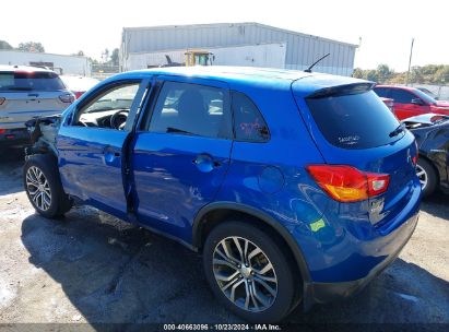 Lot #2996536324 2016 MITSUBISHI OUTLANDER SPORT 2.0 ES