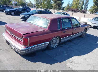 Lot #2992832824 1990 LINCOLN TOWN CAR SIGNATURE