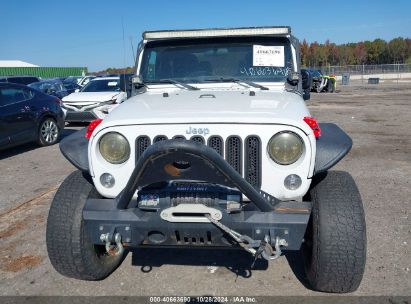 Lot #3035075669 2017 JEEP WRANGLER SPORT 4X4