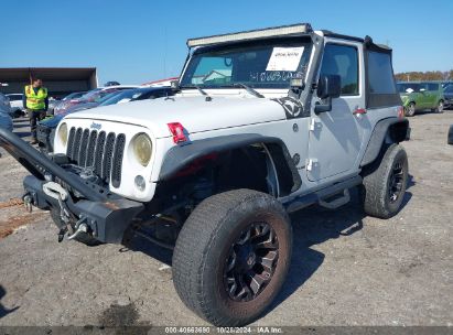 Lot #3035075669 2017 JEEP WRANGLER SPORT 4X4