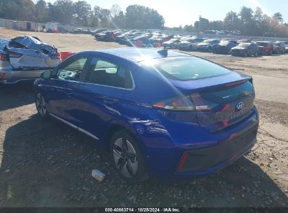 Lot #3035075672 2022 HYUNDAI IONIQ HYBRID SEL