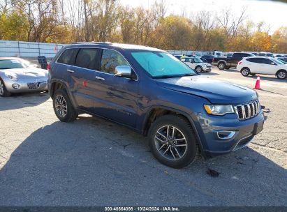 Lot #2992823149 2020 JEEP GRAND CHEROKEE LIMITED 4X4